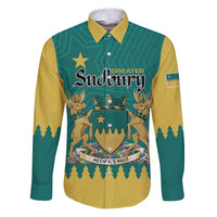 Personalised Canada Greater Sudbury Family Matching Puletasi and Hawaiian Shirt The Nickel Capital Aedificemus