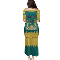 Personalised Canada Greater Sudbury Family Matching Puletasi and Hawaiian Shirt The Nickel Capital Aedificemus