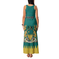 Personalised Canada Greater Sudbury Family Matching Tank Maxi Dress and Hawaiian Shirt The Nickel Capital Aedificemus