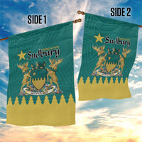 Canada Greater Sudbury Garden Flag The Nickel Capital Aedificemus