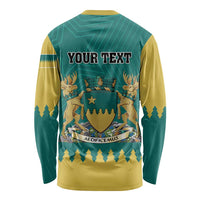 Personalised Canada Greater Sudbury Long Sleeve Shirt The Nickel Capital Aedificemus