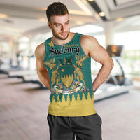 Personalised Canada Greater Sudbury Men Tank Top The Nickel Capital Aedificemus