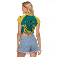 Personalised Canada Greater Sudbury Raglan Cropped T Shirt The Nickel Capital Aedificemus