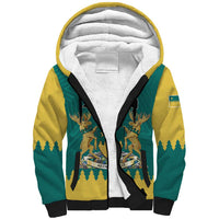 Personalised Canada Greater Sudbury Sherpa Hoodie The Nickel Capital Aedificemus