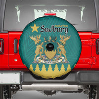 Canada Greater Sudbury Spare Tire Cover The Nickel Capital Aedificemus