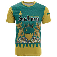 Personalised Canada Greater Sudbury T Shirt The Nickel Capital Aedificemus