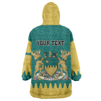 Personalised Canada Greater Sudbury Wearable Blanket Hoodie The Nickel Capital Aedificemus