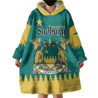 Personalised Canada Greater Sudbury Wearable Blanket Hoodie The Nickel Capital Aedificemus