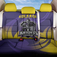 Kolkata 2025 Cricket Knight Riders Back Car Seat Cover Korbo Lorbo Jeetbo