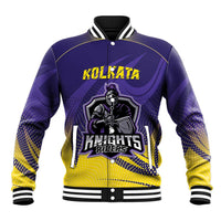Custom Kolkata 2025 Cricket Knight Riders Baseball Jacket Korbo Lorbo Jeetbo
