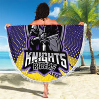 Kolkata 2025 Cricket Knight Riders Beach Blanket Korbo Lorbo Jeetbo