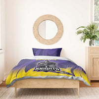 Kolkata 2025 Cricket Knight Riders Bedding Set Korbo Lorbo Jeetbo