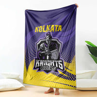 Kolkata 2025 Cricket Knight Riders Blanket Korbo Lorbo Jeetbo
