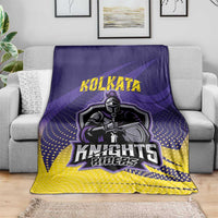 Kolkata 2025 Cricket Knight Riders Blanket Korbo Lorbo Jeetbo