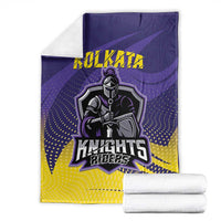Kolkata 2025 Cricket Knight Riders Blanket Korbo Lorbo Jeetbo