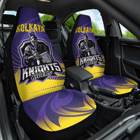 Kolkata 2025 Cricket Knight Riders Car Seat Cover Korbo Lorbo Jeetbo