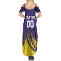 Custom Kolkata 2025 Cricket Knight Riders Family Matching Summer Maxi Dress and Hawaiian Shirt Korbo Lorbo Jeetbo