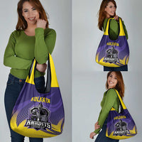 Kolkata 2025 Cricket Knight Riders Grocery Bag Korbo Lorbo Jeetbo