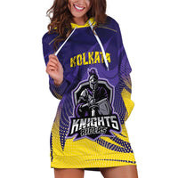Custom Kolkata 2025 Cricket Knight Riders Hoodie Dress Korbo Lorbo Jeetbo