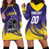 Custom Kolkata 2025 Cricket Knight Riders Hoodie Dress Korbo Lorbo Jeetbo