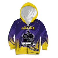 Custom Kolkata 2025 Cricket Knight Riders Kid Hoodie Korbo Lorbo Jeetbo