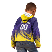 Custom Kolkata 2025 Cricket Knight Riders Kid Hoodie Korbo Lorbo Jeetbo