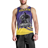 Custom Kolkata 2025 Cricket Knight Riders Men Tank Top Korbo Lorbo Jeetbo