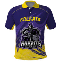 Custom Kolkata 2025 Cricket Knight Riders Polo Shirt Korbo Lorbo Jeetbo