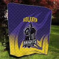 Kolkata 2025 Cricket Knight Riders Quilt Korbo Lorbo Jeetbo
