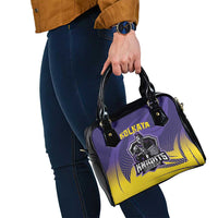 Kolkata 2025 Cricket Knight Riders Shoulder Handbag Korbo Lorbo Jeetbo