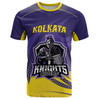 Custom Kolkata 2025 Cricket Knight Riders T Shirt Korbo Lorbo Jeetbo