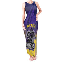 Custom Kolkata 2025 Cricket Knight Riders Tank Maxi Dress Korbo Lorbo Jeetbo