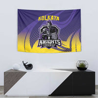 Kolkata 2025 Cricket Knight Riders Tapestry Korbo Lorbo Jeetbo