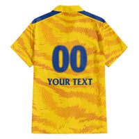 Custom Chennai 2025 Cricket Super Kings Family Matching Long Sleeve Bodycon Dress and Hawaiian Shirt Yellow Army Lions Champion