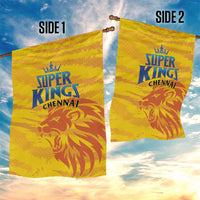 Chennai 2025 Cricket Super Kings Garden Flag Yellow Army Lions Champion