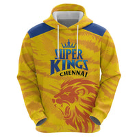 Custom Chennai 2025 Cricket Super Kings Hoodie Yellow Army Lions Champion
