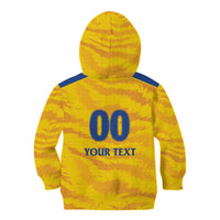 Custom Chennai 2025 Cricket Super Kings Kid Hoodie Yellow Army Lions Champion