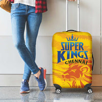 Chennai 2025 Cricket Super Kings Luggage Cover Yellow Army Lions Champion