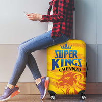 Chennai 2025 Cricket Super Kings Luggage Cover Yellow Army Lions Champion