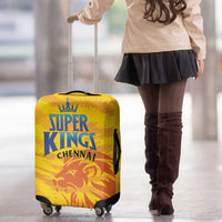 Chennai 2025 Cricket Super Kings Luggage Cover Yellow Army Lions Champion