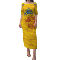 Custom Chennai 2025 Cricket Super Kings Puletasi Yellow Army Lions Champion