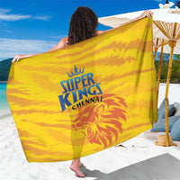 Chennai 2025 Cricket Super Kings Sarong Yellow Army Lions Champion