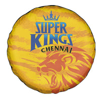 Chennai 2025 Cricket Super Kings Spare Tire Cover Yellow Army Lions Champion