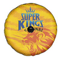 Chennai 2025 Cricket Super Kings Spare Tire Cover Yellow Army Lions Champion