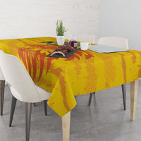 Chennai 2025 Cricket Super Kings Tablecloth Yellow Army Lions Champion