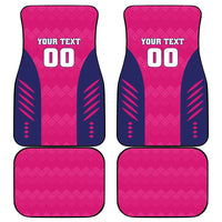 Rajasthan 2025 Cricket Royals Car Mats Pink And Halla Bol