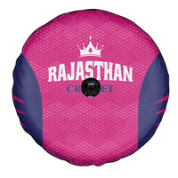 Rajasthan 2025 Cricket Royals Spare Tire Cover Pink And Halla Bol