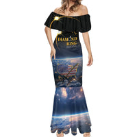Personalized Total Solar Eclipse 2024 Mermaid Dress My 2nd Diamond Ring - Wonder Print Shop