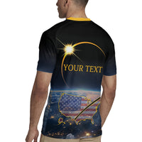 Personalized Total Solar Eclipse 2024 Rugby Jersey My 2nd Diamond Ring - Wonder Print Shop