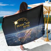 Total Solar Eclipse 2024 Sarong My 2nd Diamond Ring - Wonder Print Shop